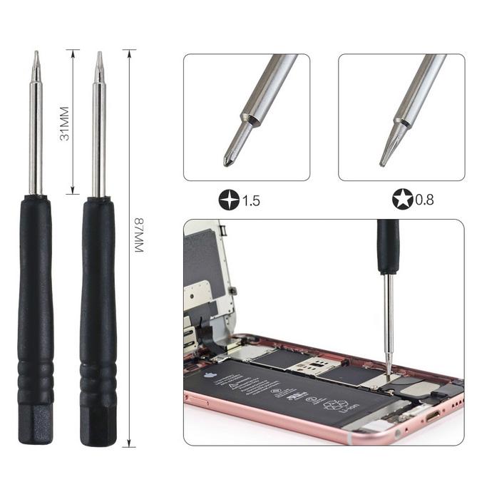 BEST BST-588 7 in 1 Mobile Phone Repair Tools Kit Spudger Pry Opening Tool Screwdriver Set Type A
BEST BST-588 7 in 1 Mobile Phone Repair Tools Kit Spudger Pry Opening Tool Screwdriver Set Type A