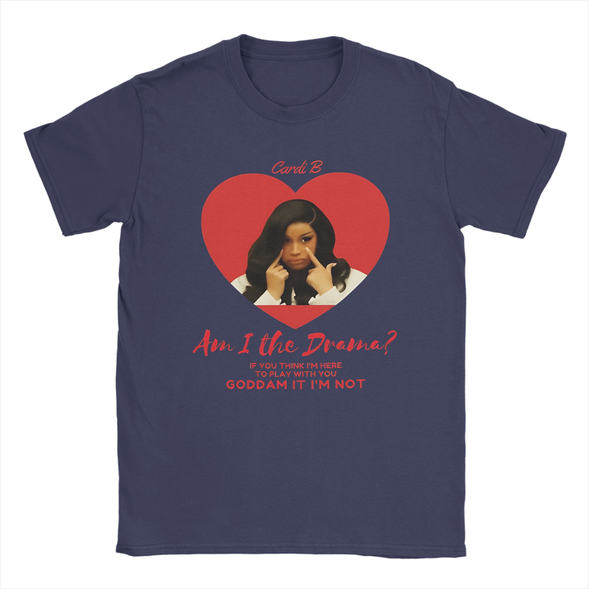 Novelty Cardi B Am I The Drama 2026 Art TShirts Unisex Crewneck Cotton T Shirt Short Sleeve Tee Shirt Printed Tops 4XL
Novelty Cardi B Am I The Drama 2026 Art TShirts Unisex Crewneck Cotton T Shirt Short Sleeve Tee Shirt Printed Tops 4XL