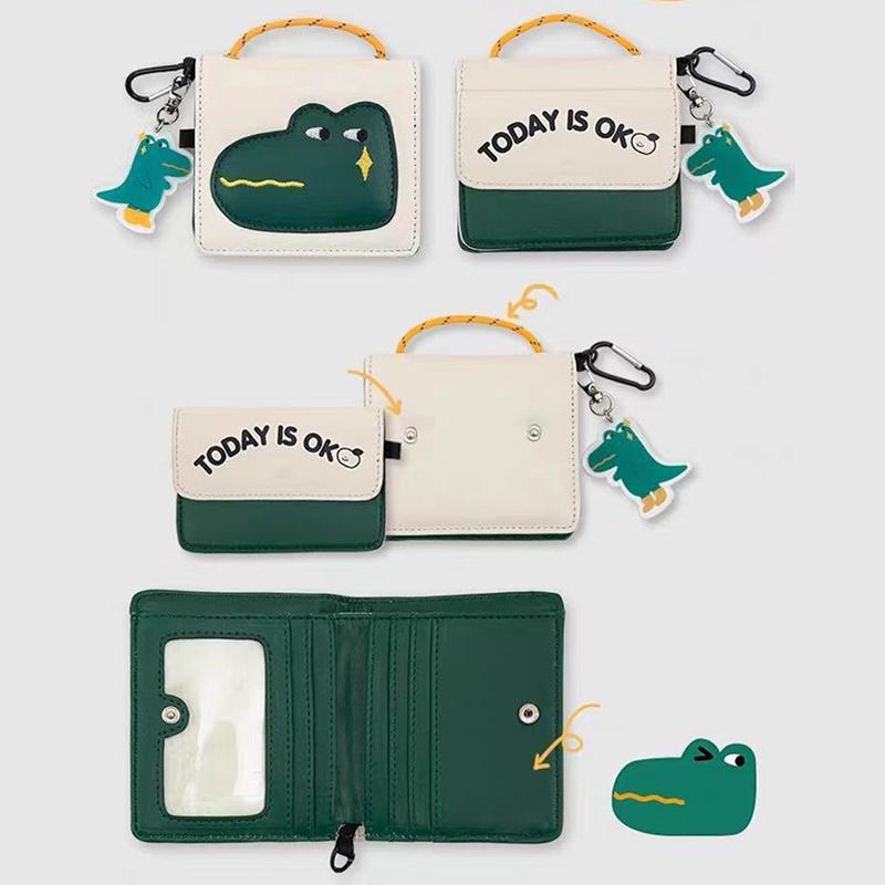 Cute Dinosaur Wallet Women Cartoon Credit Card Holder Small Coins Purses Multiple Card Positions Handbags Clutch
Cute Dinosaur Wallet Women Cartoon Credit Card Holder Small Coins Purses Multiple Card Positions Handbags Clutch