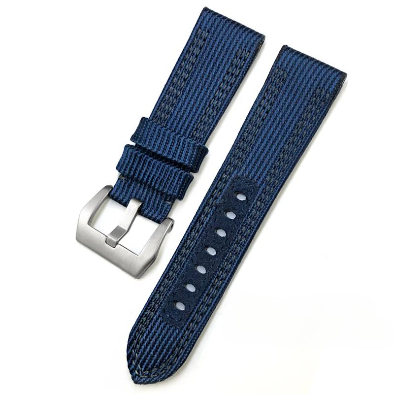 for Panerai LUMINOR SUBMERSIBLE High Quality 24mm 26mm Fabric Canvas Watch Band PAM00985 984 441 111 Nylon Strap Mens Free Tools 22mm
for Panerai LUMINOR SUBMERSIBLE High Quality 24mm 26mm Fabric Canvas Watch Band PAM00985 984 441 111 Nylon Strap Mens Free Tools 22mm
