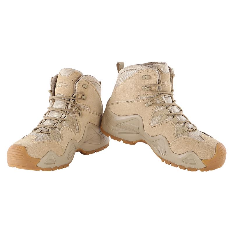 ESDY Men s Mid-Top Anti-slip Hiking Boots: Wear-resistant Tactical & Puncture-resistant Desert Footwear EU 42
ESDY Men s Mid-Top Anti-slip Hiking Boots: Wear-resistant Tactical & Puncture-resistant Desert Footwear EU 42
