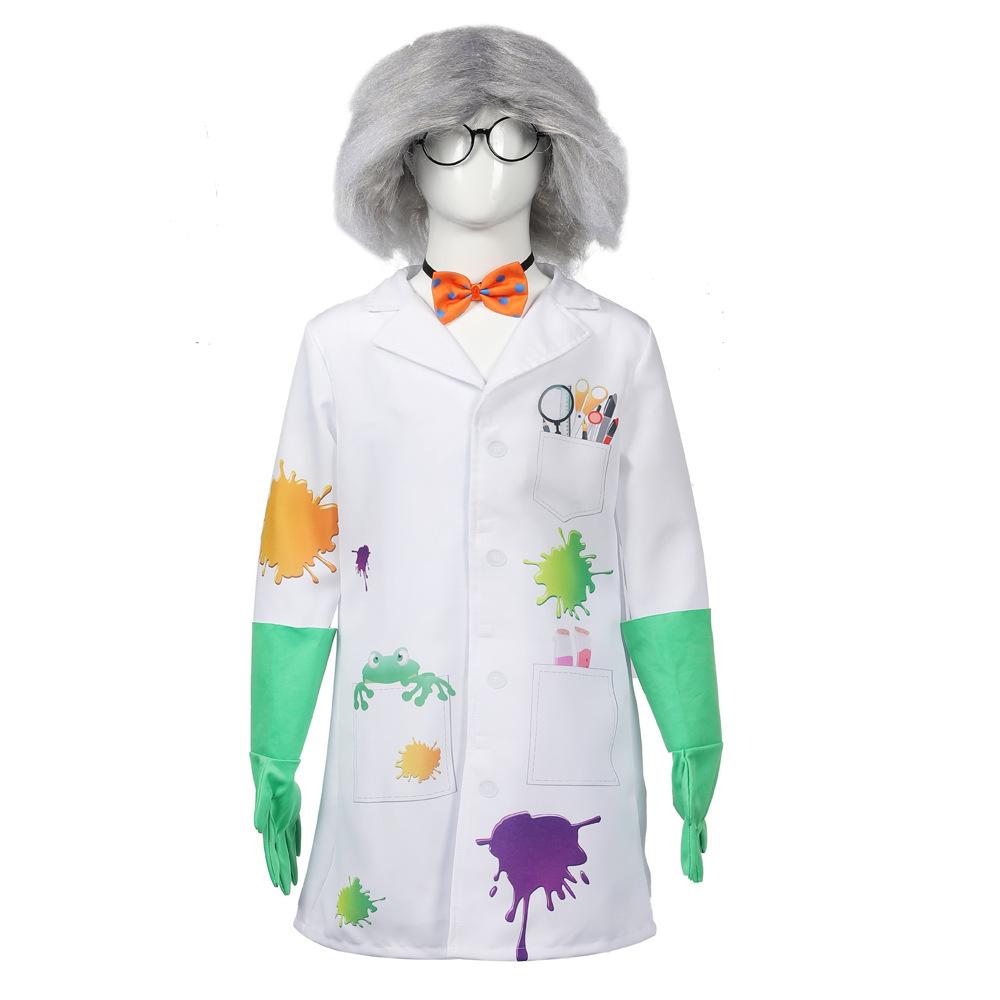 Children Boys Crazy Science Laboratory Scientist Jacket Top Gloves Set Kids Halloween Cosplay Costumes Role Play Outfit XS белый
Children Boys Crazy Science Laboratory Scientist Jacket Top Gloves Set Kids Halloween Cosplay Costumes Role Play Outfit XS белый