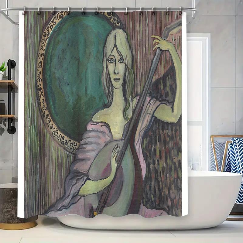 Vintage Gothic Tapestry Shower Curtain Dark Academia Home Decor Renaissance Art Bathroom Set Elegant Victorian Backdrop W60H190(CM)-1 Pcs
Vintage Gothic Tapestry Shower Curtain Dark Academia Home Decor Renaissance Art Bathroom Set Elegant Victorian Backdrop W60H190(CM)-1 Pcs