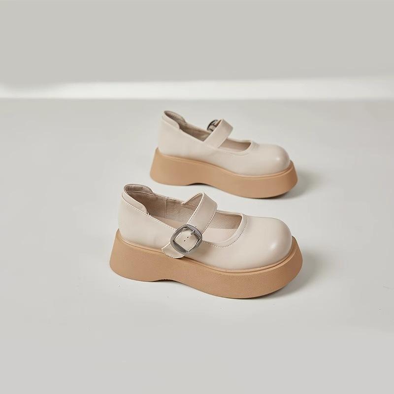 Gu Yunshu Platform Mary Jane Small Leather Shoes Women s 2025 Spring New Retro British Style Shallow Mouth One-word Strap Shoes 38
Gu Yunshu Platform Mary Jane Small Leather Shoes Women s 2025 Spring New Retro British Style Shallow Mouth One-word Strap Shoes 38