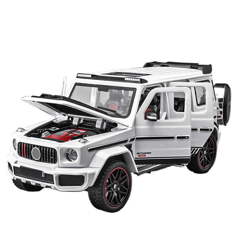 1/24 Mercedes Benz G800 Off Road SUV Diecast Model Alloy Metal Car DIY Desktop Displays Home Trendy Toys Ornaments Sound & Light белый
1/24 Mercedes Benz G800 Off Road SUV Diecast Model Alloy Metal Car DIY Desktop Displays Home Trendy Toys Ornaments Sound & Light белый