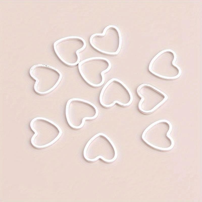 100 шт. / пакет маленькие полые сердечки соединители бусины для DIY браслеты ожерелья золотисто-серебристый цвет 10x10 мм изготовление находок подвески ювелирные изделия серебряный
100 шт. / пакет маленькие полые сердечки соединители бусины для DIY браслеты ожерелья золотисто-серебристый цвет 10x10 мм изготовление находок подвески ювелирные изделия серебряный