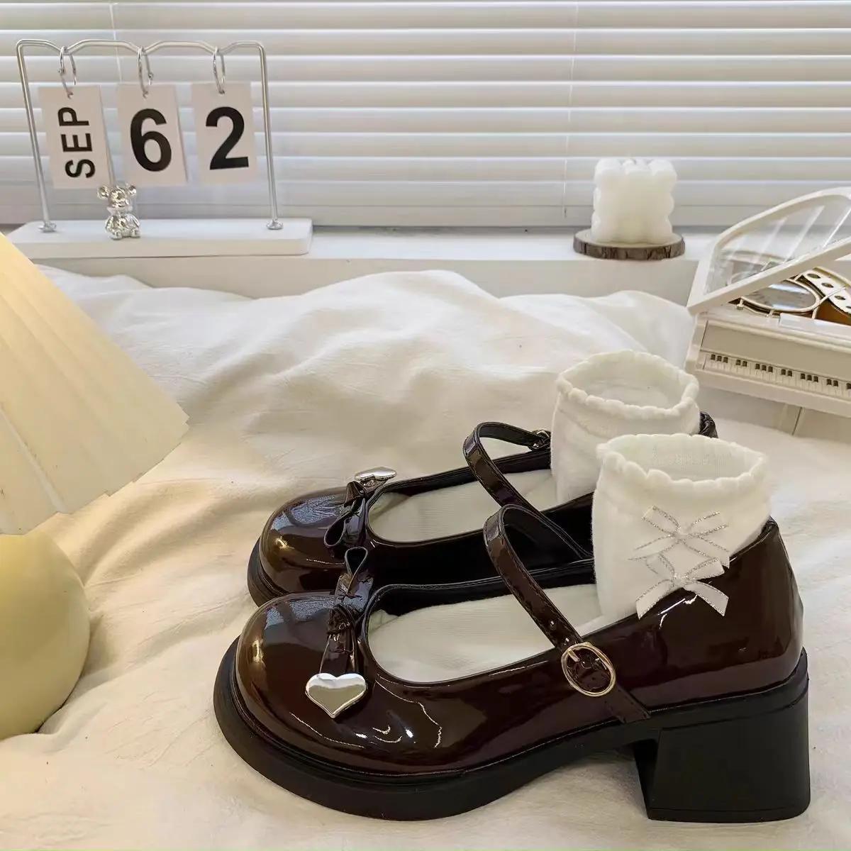 Chunky Heels with Medium Japanese Style Lolita Cute Block Heel Round Toe Ladies Pumps Kawaii Mary Jane Women s Shoes on Sale Y2k 40
Chunky Heels with Medium Japanese Style Lolita Cute Block Heel Round Toe Ladies Pumps Kawaii Mary Jane Women s Shoes on Sale Y2k 40