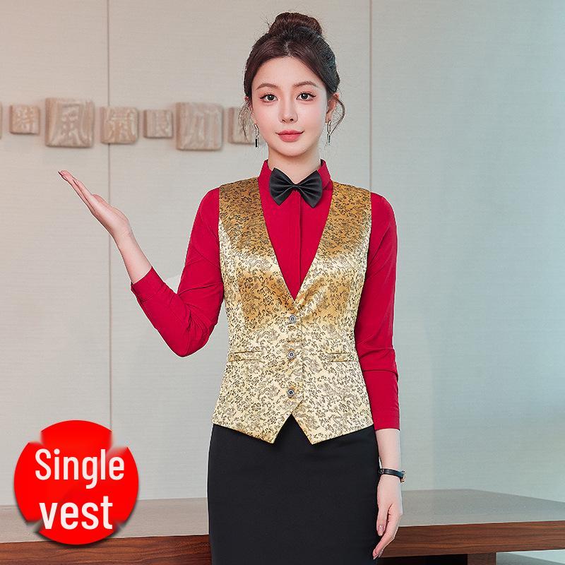 Элегантный унисекс комплект-тройка с жилетом для персонала бара, KTV, отеля и бильярдной L
Элегантный унисекс комплект-тройка с жилетом для персонала бара, KTV, отеля и бильярдной L