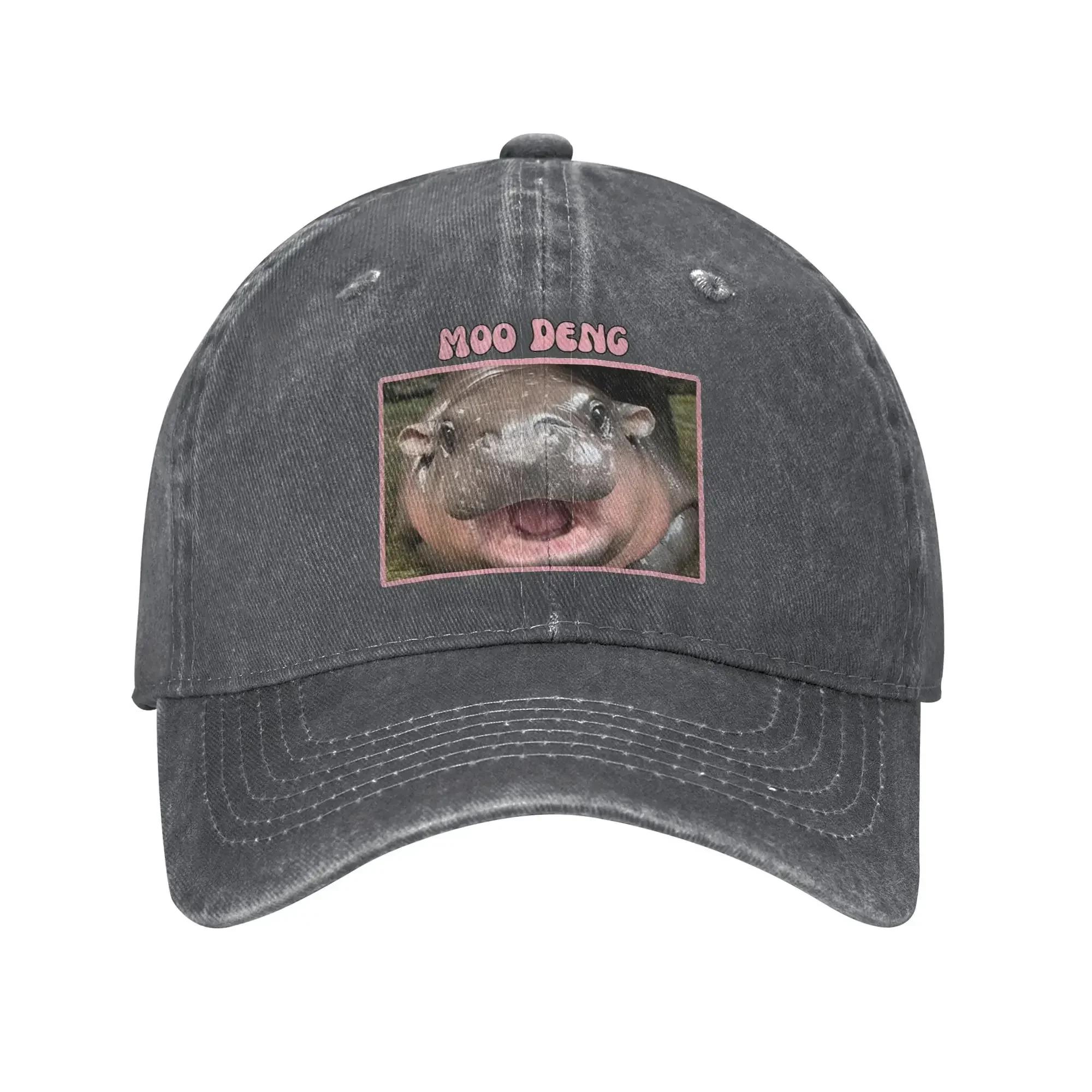 Unisex Moo Deng Hippo for Hippo Lovers Cap Outfits Baseball Cap Vintage Cute Animals Snapback Hat Adjustable One Size
Unisex Moo Deng Hippo for Hippo Lovers Cap Outfits Baseball Cap Vintage Cute Animals Snapback Hat Adjustable One Size