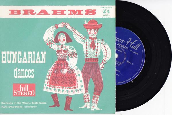 7inch Record BRAHMS ORCHESTRA OF THE VIENNA STAT - Hungarian Dances SM942 CONCERT HALL Japan Classical
7inch Record BRAHMS ORCHESTRA OF THE VIENNA STAT - Hungarian Dances SM942 CONCERT HALL Japan Classical