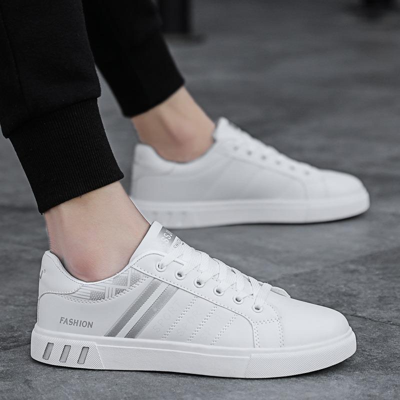 Men s Casual Sneakers Striped Low-top Lace-up Shoes with Fashion Print for Daily Street Wear 48 сірий
Men s Casual Sneakers Striped Low-top Lace-up Shoes with Fashion Print for Daily Street Wear 48 сірий