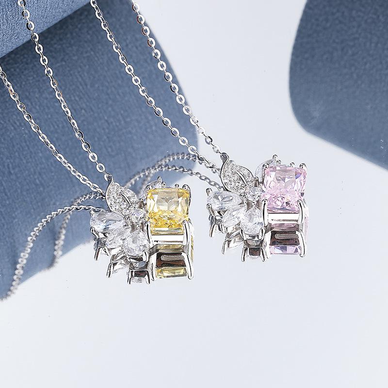Sterling Silver Camellia Crystal Necklace: Versatile, High-End Clavicle Chain for Women, 2021 Style. 925 Silver
Sterling Silver Camellia Crystal Necklace: Versatile, High-End Clavicle Chain for Women, 2021 Style. 925 Silver
