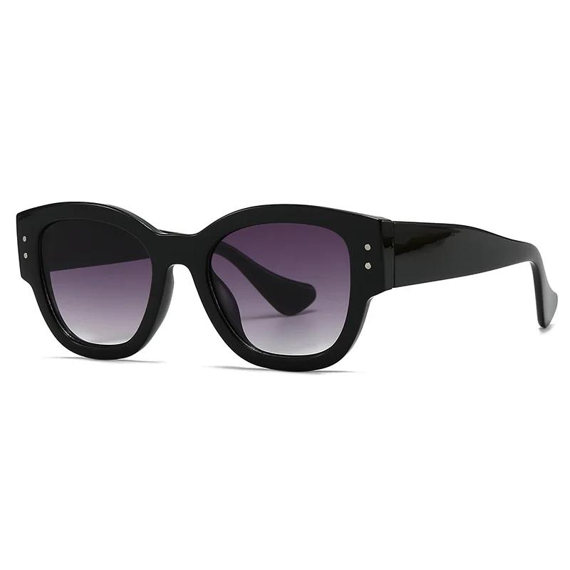 Classic Rivet Retro Cat Eye Sunglasses Women For Men Fashion Vintage Punk Sun Glasses Popular Big Frame Travel Eyeglasses UV400 черный серый
Classic Rivet Retro Cat Eye Sunglasses Women For Men Fashion Vintage Punk Sun Glasses Popular Big Frame Travel Eyeglasses UV400 черный серый