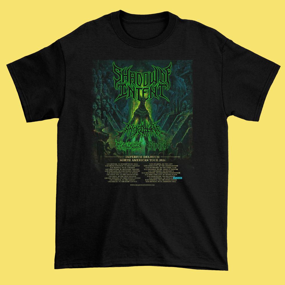 Shadow of Intent Tour 2026 Black Cotton Shirt Full size S5XL T450 Unisex T-Shirt S
Shadow of Intent Tour 2026 Black Cotton Shirt Full size S5XL T450 Unisex T-Shirt S