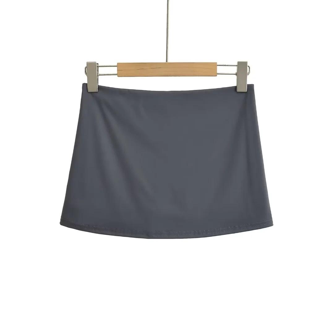 2025 Новая однотонная юбка миди с антибликовым покрытием для женщин со встроенными защитными брюками, облегающая юбка на бедрах, сексуальная короткая юбка L
2025 Новая однотонная юбка миди с антибликовым покрытием для женщин со встроенными защитными брюками, облегающая юбка на бедрах, сексуальная короткая юбка L