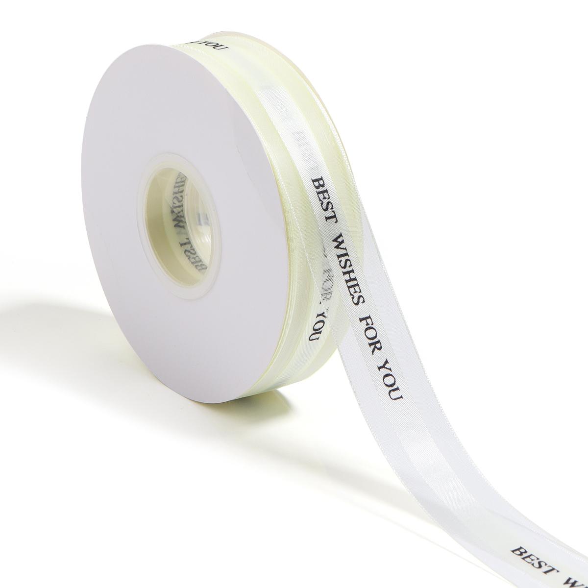 45yards/lot 25mm Polyester Ribbon Printed Best Wishes For You Ribbon For Handmade Design Wedding Invitation Bouquet Gift Packing бежевий
45yards/lot 25mm Polyester Ribbon Printed Best Wishes For You Ribbon For Handmade Design Wedding Invitation Bouquet Gift Packing бежевий