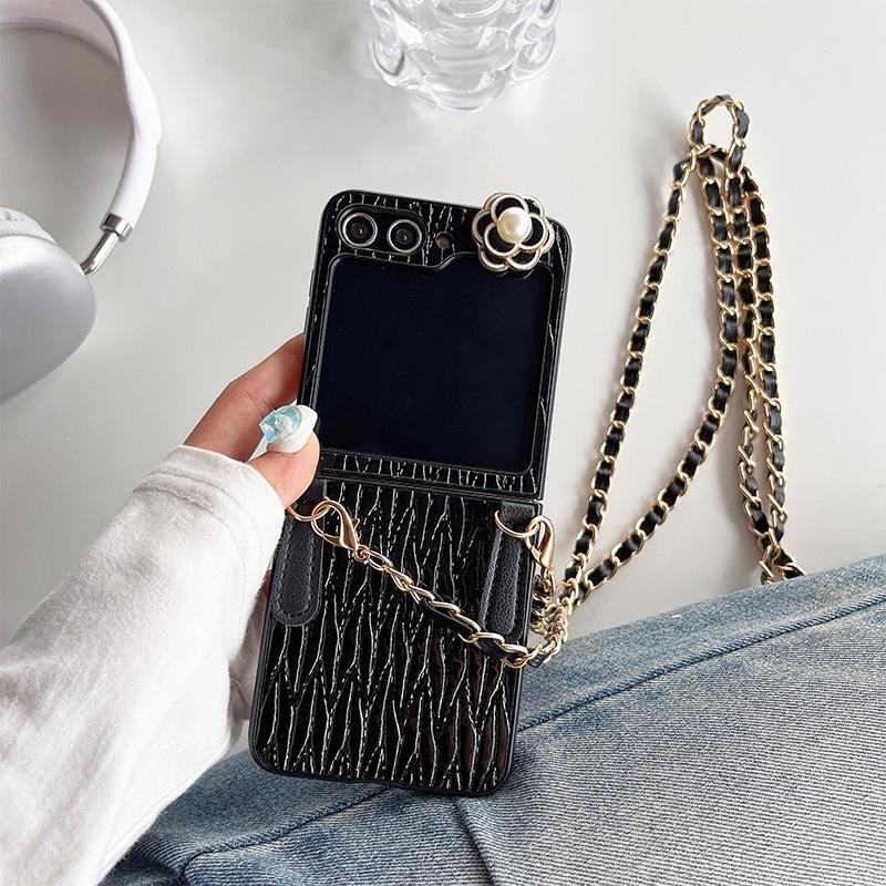 Для Samsung Zflip5 Кроссбоди Веревочная Цепочка Флип Складной Findn3 Губы Камелия Жемчуг Кожаный Чехол для Телефона For Huawei Pocket2
Для Samsung Zflip5 Кроссбоди Веревочная Цепочка Флип Складной Findn3 Губы Камелия Жемчуг Кожаный Чехол для Телефона For Huawei Pocket2