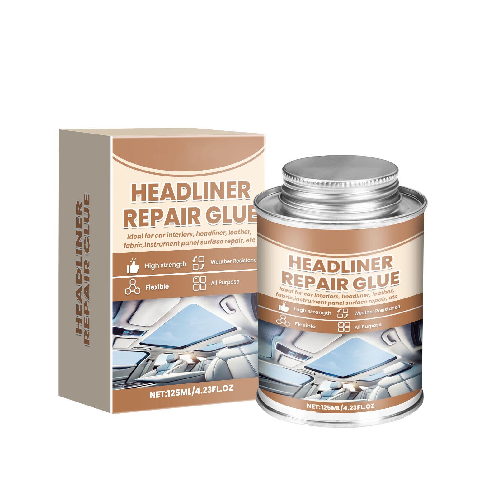 Roof Adhesive Flexible Headliner Upholstery Fabric Leather Crack Glue 125ml One Size
Roof Adhesive Flexible Headliner Upholstery Fabric Leather Crack Glue 125ml One Size