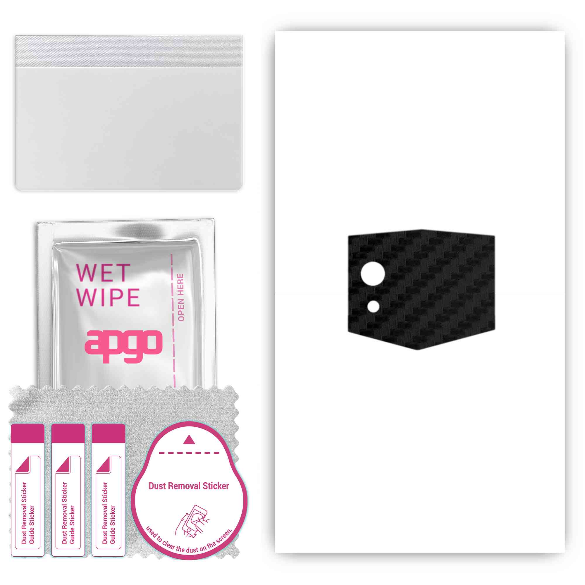 apgo Protective Skin Sticker for the back compatible with Cubot Pocket 3, Wrap Film, Foil, Vinyl - Pattern Carbon Black
apgo Protective Skin Sticker for the back compatible with Cubot Pocket 3, Wrap Film, Foil, Vinyl - Pattern Carbon Black