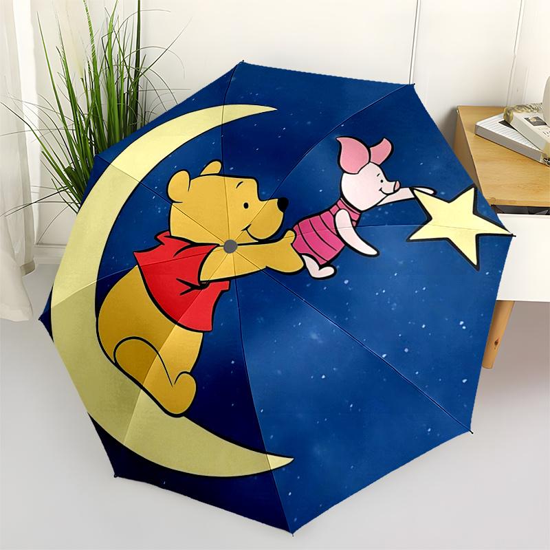 Winnie and friends Themed Travel Umbrella-8 Ribs Automatic Opening and Closing, Portable Folding Design, Compact and Stylish Umbrella
Winnie and friends Themed Travel Umbrella-8 Ribs Automatic Opening and Closing, Portable Folding Design, Compact and Stylish Umbrella
