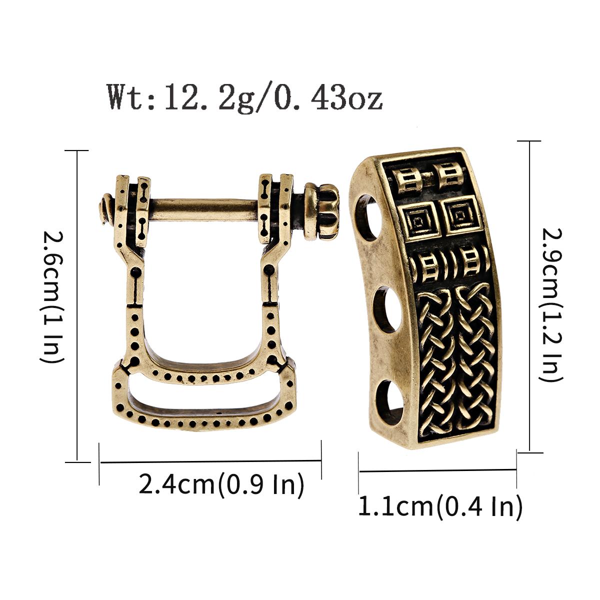 Vintage Copper Charms Beads Fit Hand DIY Jewelry For Woven Bracelet Paracord Buckle Rope Lanyards Brass Connect Accessories
Vintage Copper Charms Beads Fit Hand DIY Jewelry For Woven Bracelet Paracord Buckle Rope Lanyards Brass Connect Accessories