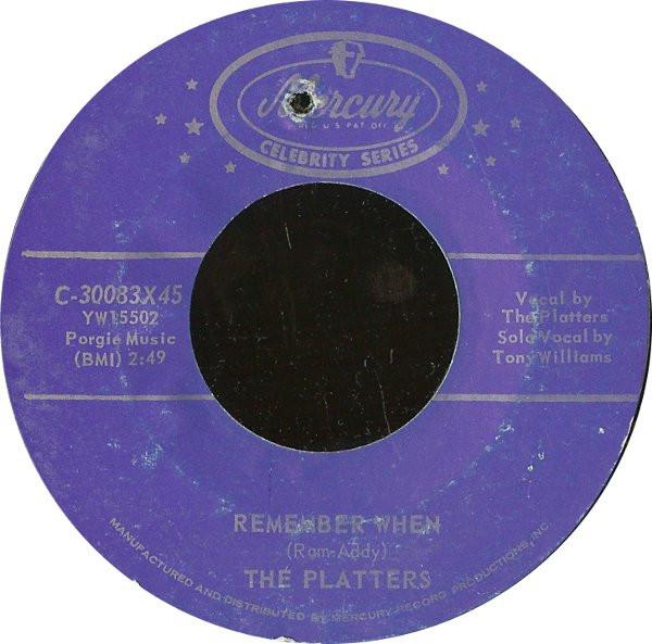 Пластинки 7 дюймов PLATTERS Remember When Love Of A Lifetime C30083X45 Mercury US SoulFunk Б/у
Пластинки 7 дюймов PLATTERS Remember When Love Of A Lifetime C30083X45 Mercury US SoulFunk Б/у