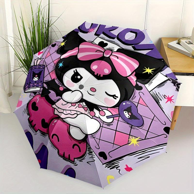 Pretty Kuromi Automatic Folding Umbrella - 3 Folding Design, Vivid Cartoon Pattern, Suitable for Outdoor Activities, A Gift for Fans In All Seasons.Y0
Pretty Kuromi Automatic Folding Umbrella - 3 Folding Design, Vivid Cartoon Pattern, Suitable for Outdoor Activities, A Gift for Fans In All Seasons.Y0