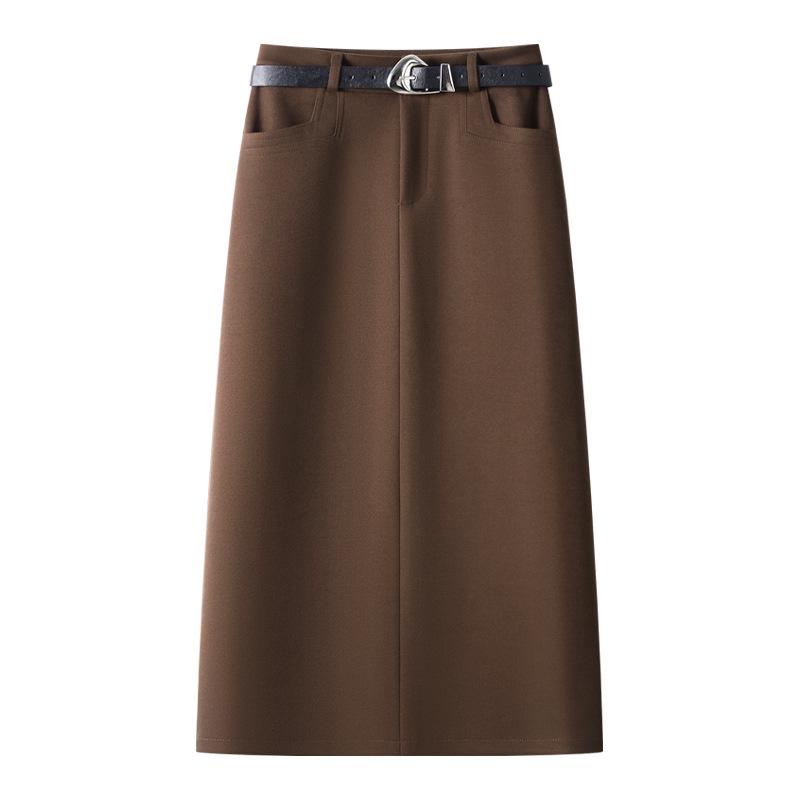 Women s 2024 Khaki Wool Midi Skirt: New Autumn/Winter Straight-Cut, Mid-Length Slit, Bodycon Design. Large
Women s 2024 Khaki Wool Midi Skirt: New Autumn/Winter Straight-Cut, Mid-Length Slit, Bodycon Design. Large