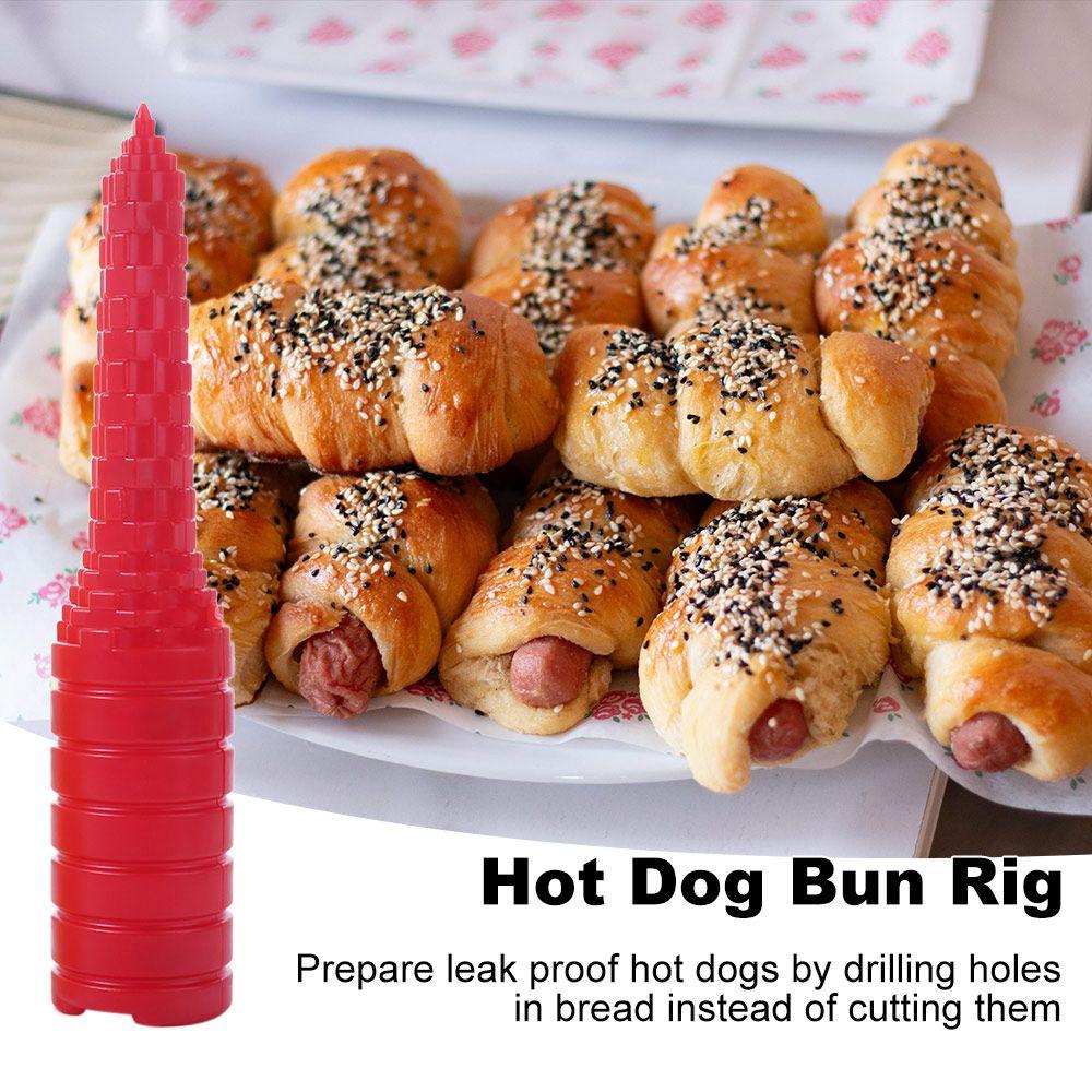 Non-slip Hot Dog Bread Drill Leakproof Bread Tool Baking Tool Bun Driller BBQ червоний
Non-slip Hot Dog Bread Drill Leakproof Bread Tool Baking Tool Bun Driller BBQ червоний