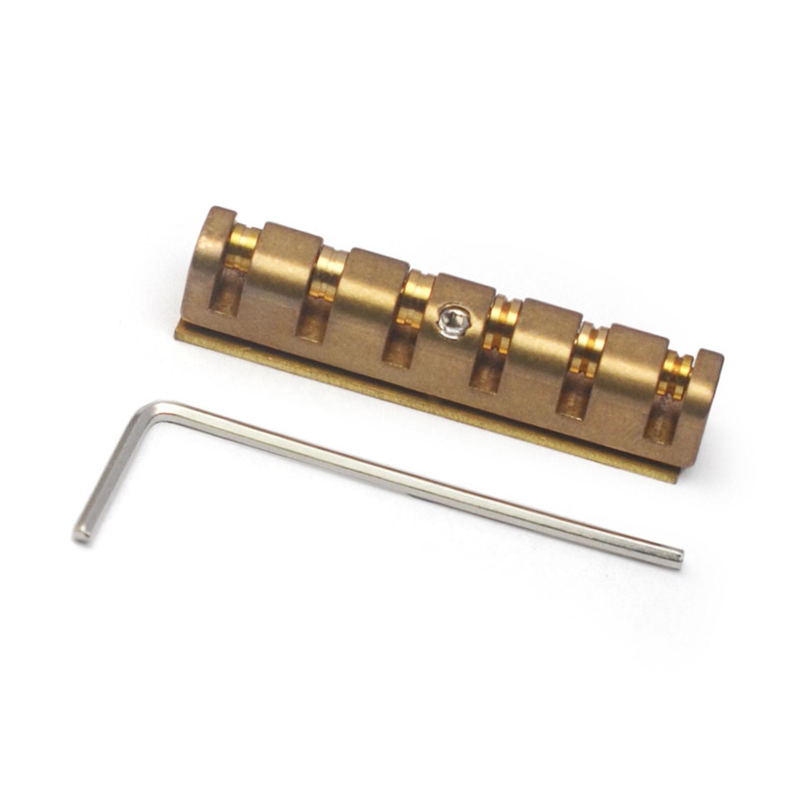 Height Adjustable 6 String Electric Guitar Nut Brass Roller Guitar Nut Replacement for Electric or Acoustics Guitar 1
Height Adjustable 6 String Electric Guitar Nut Brass Roller Guitar Nut Replacement for Electric or Acoustics Guitar 1
