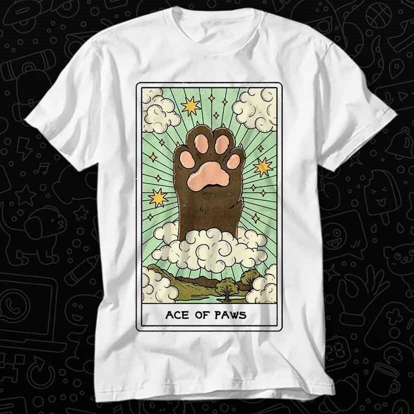 Ace of Paws Tarot Card Fortune Teller Best Seller T Shirt 468 4XL
Ace of Paws Tarot Card Fortune Teller Best Seller T Shirt 468 4XL