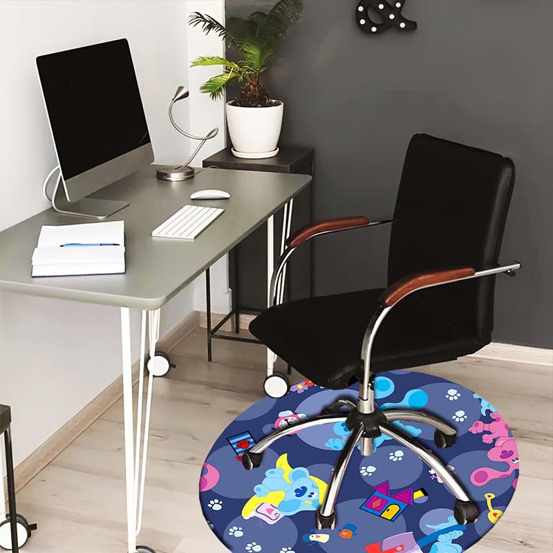 1pc Blue s Clues and You! Pattern Round carpet, Made of Polyester,Perfect for Decorating Office Chairs, Living Rooms,fplt024 80cm by 80cm
1pc Blue s Clues and You! Pattern Round carpet, Made of Polyester,Perfect for Decorating Office Chairs, Living Rooms,fplt024 80cm by 80cm