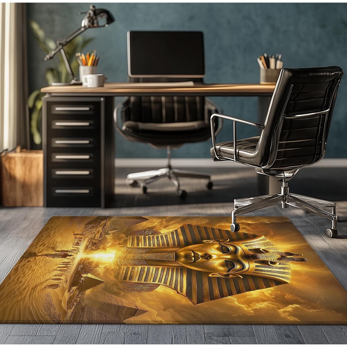 Egyptian Pharaoh Golden Pyramid Crystal Velvet Rug Ancient History Theme Floor Mat Museum Style Decor Soft Non Slip Area Rug 50x80cm
Egyptian Pharaoh Golden Pyramid Crystal Velvet Rug Ancient History Theme Floor Mat Museum Style Decor Soft Non Slip Area Rug 50x80cm