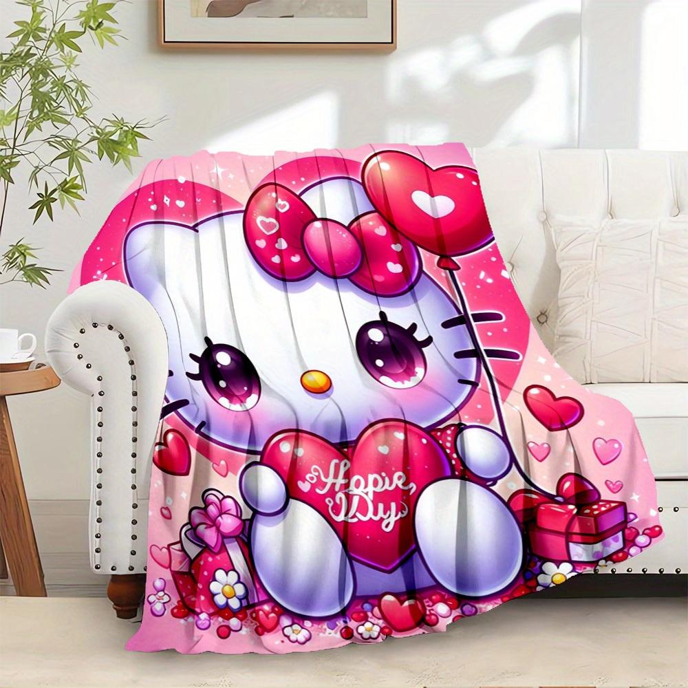 1pc pcs Hello Kitty Valentine s Day Heart Balloon Flannel Blanket - Seasonal Home Decor, Soft and Comfortable, Suitable for All Ages, Machin 130x150cm
1pc pcs Hello Kitty Valentine s Day Heart Balloon Flannel Blanket - Seasonal Home Decor, Soft and Comfortable, Suitable for All Ages, Machin 130x150cm