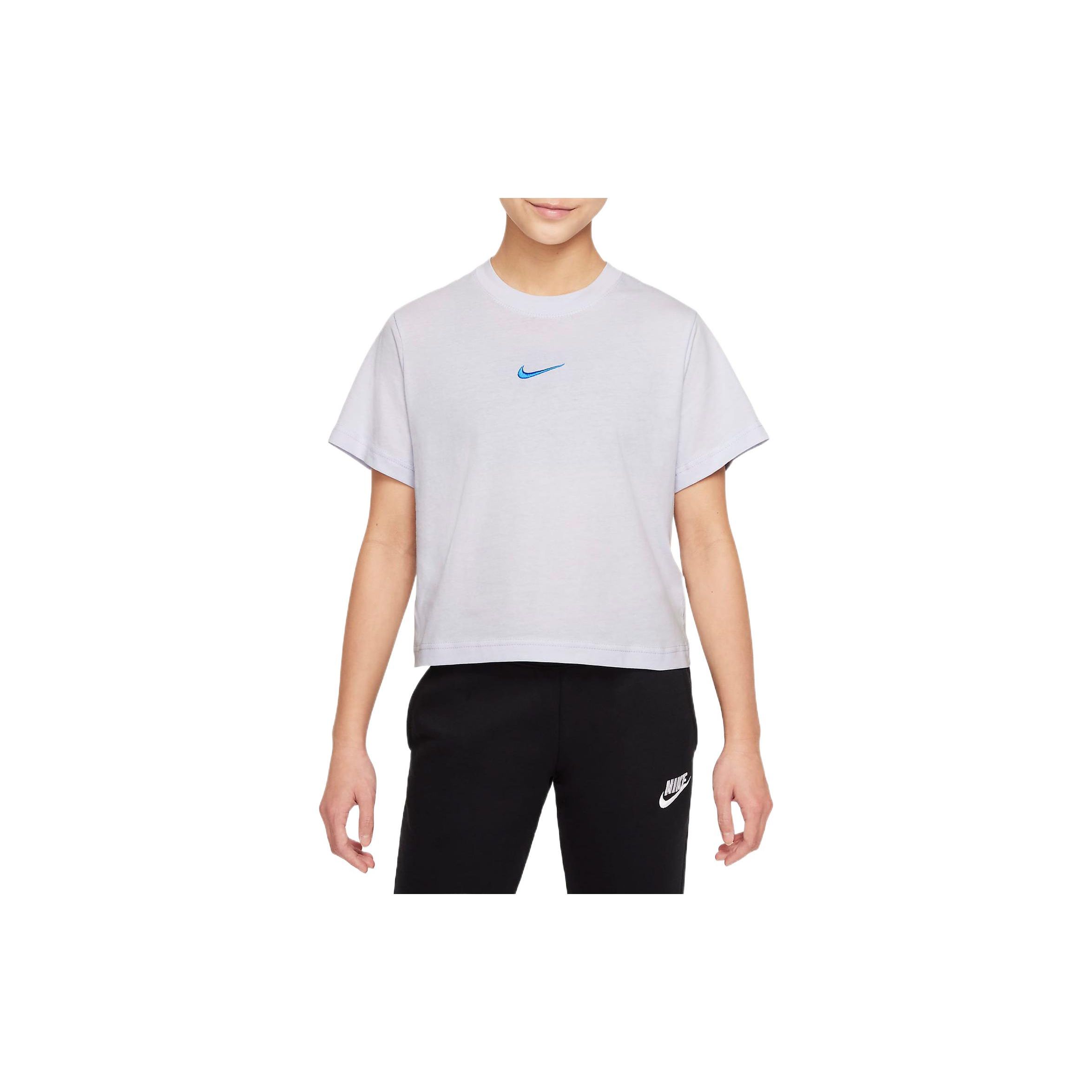 Nike Sportswear Logo Embroidered Short Sleeve T-Shirt Kids tops White Blue DH5750-085 S
Nike Sportswear Logo Embroidered Short Sleeve T-Shirt Kids tops White Blue DH5750-085 S