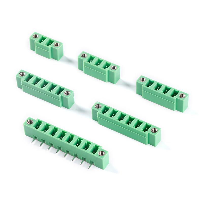 KF2EDG15VM Right Angle Pin Header Socket, 5.08mm Pitch, 2/3/4/5/6/8P Terminal Block Plug-in 2P Right Angle Pin Header Socket with Ears
KF2EDG15VM Right Angle Pin Header Socket, 5.08mm Pitch, 2/3/4/5/6/8P Terminal Block Plug-in 2P Right Angle Pin Header Socket with Ears