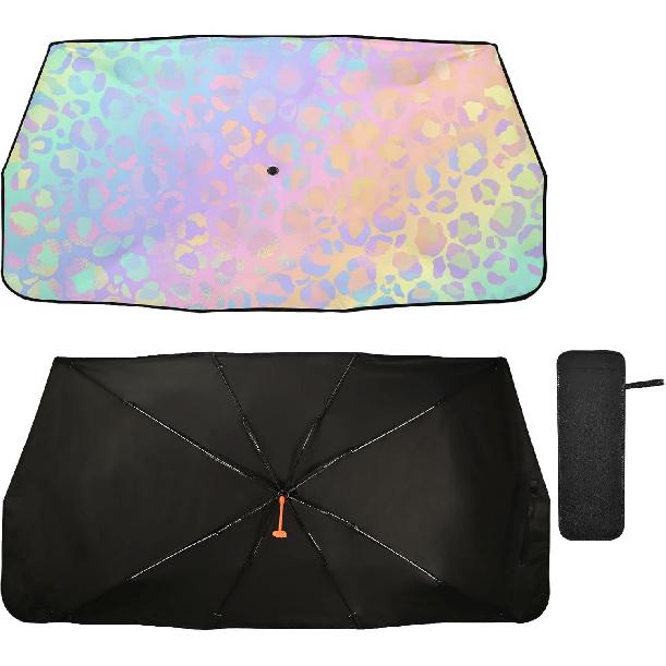 Car Sunshades for Windshield Umbrella Retractable Foldable SUV Rainbow Leopard Rose Gold Cheetah Auto Sunshield Car Sun Shade Sun Visor Blocks UV color1
Car Sunshades for Windshield Umbrella Retractable Foldable SUV Rainbow Leopard Rose Gold Cheetah Auto Sunshield Car Sun Shade Sun Visor Blocks UV color1