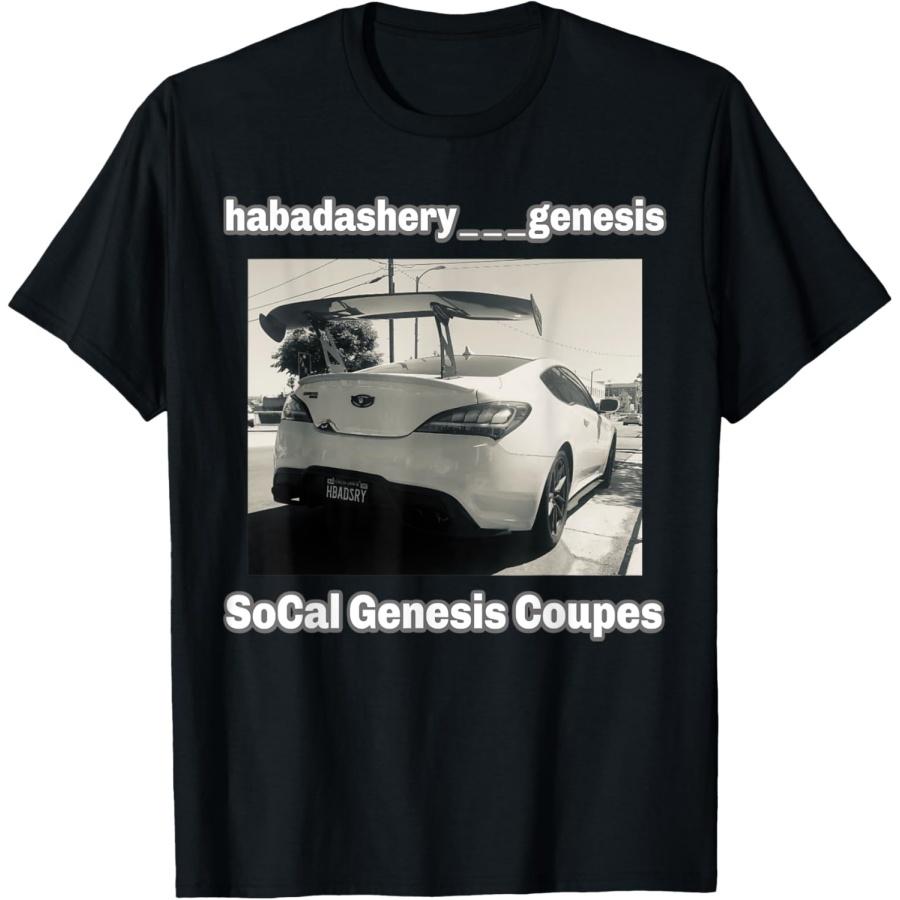 SoCal Genesis Coupe; Custom Sports Car T-Shirt XXXXXL чорний
SoCal Genesis Coupe; Custom Sports Car T-Shirt XXXXXL чорний