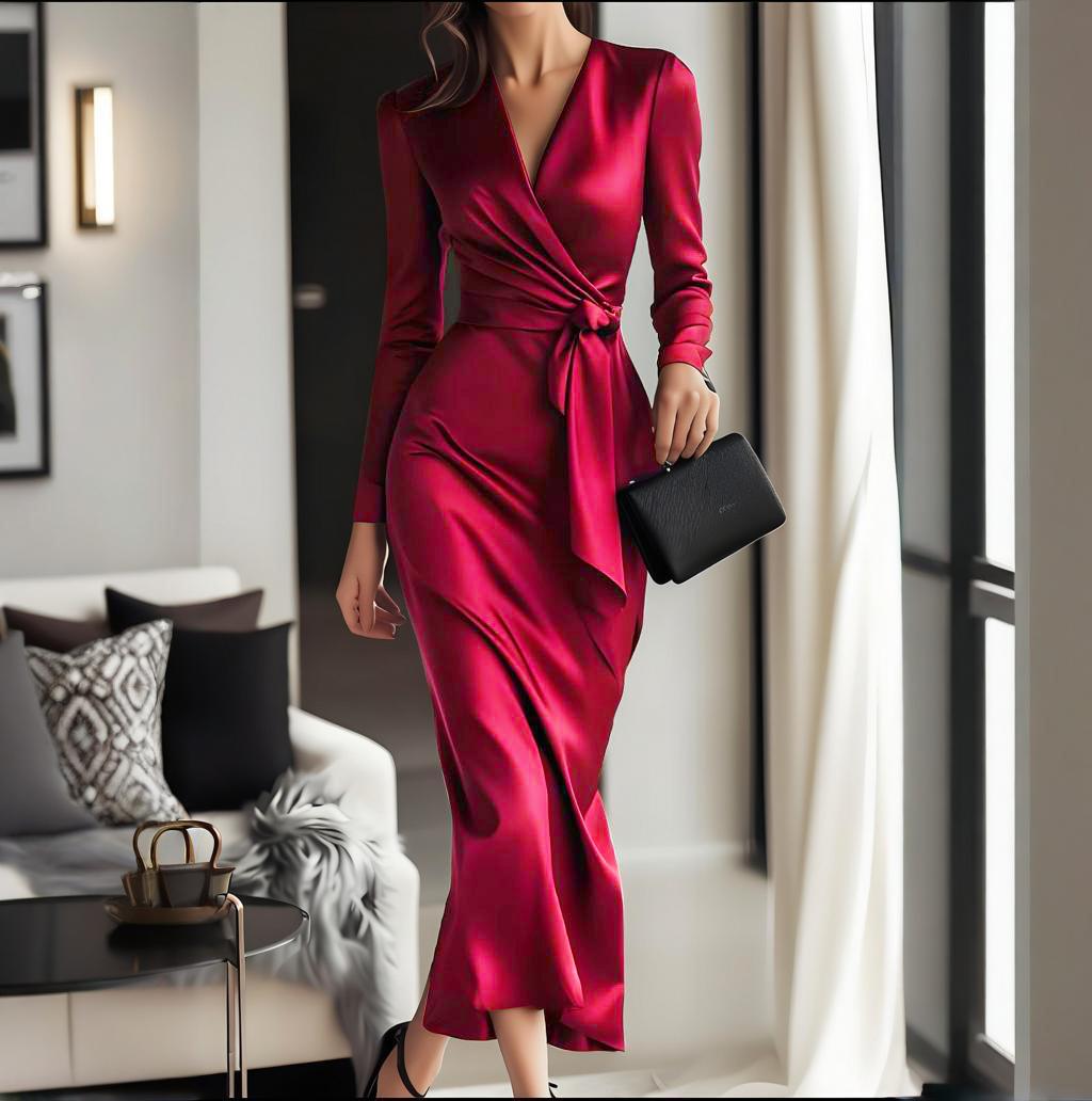 Women s Casual Shiny Printed High,necked Tight Hip Skirt S червоний
Women s Casual Shiny Printed High,necked Tight Hip Skirt S червоний