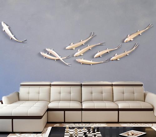 European Style Wall Decoration Three-dimensional Golden Fish Hanging Pendant Living Room Interior Hanging Fish Home Decoration
European Style Wall Decoration Three-dimensional Golden Fish Hanging Pendant Living Room Interior Hanging Fish Home Decoration