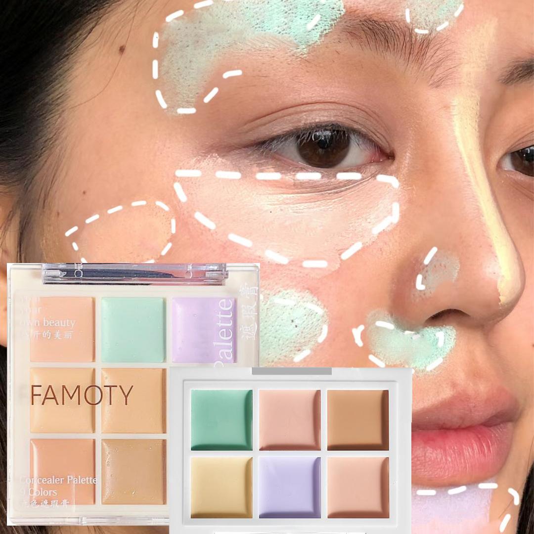 6/9 цветов Консилер Палитра Длительное увлажнение Консилер Крем Бронзатор Контур Осветление Хайлайтер Лицо Корректор цвета
6/9 цветов Консилер Палитра Длительное увлажнение Консилер Крем Бронзатор Контур Осветление Хайлайтер Лицо Корректор цвета