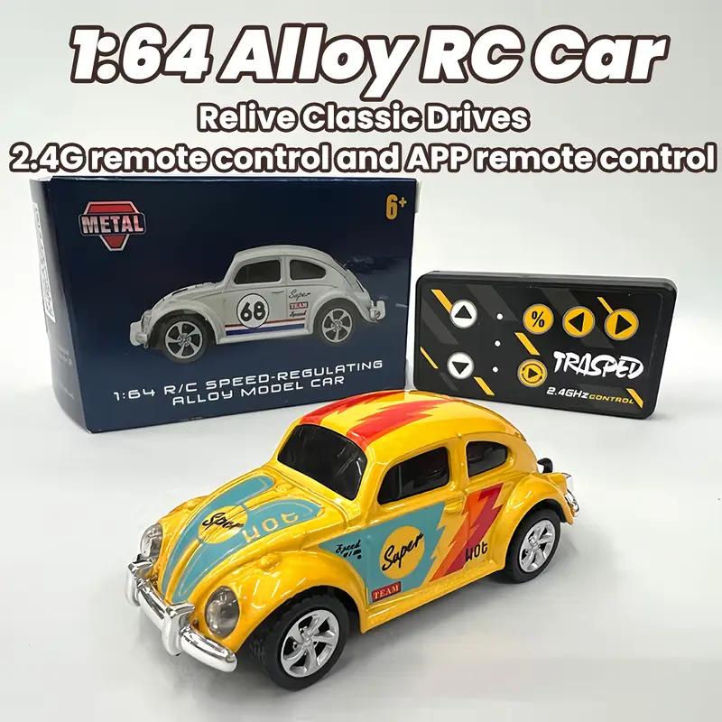 1:64 Alloy Beetle Remote Control Car Fun Metal Car Model For Collection Friendships Entertainment Speed RC Gift for Boyfriend жёлтый
1:64 Alloy Beetle Remote Control Car Fun Metal Car Model For Collection Friendships Entertainment Speed RC Gift for Boyfriend жёлтый