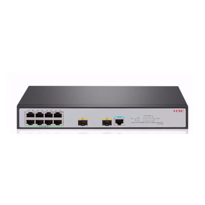 H3C S5008PV5-EI 8-Port Gigabit PoE+ Managed Ethernet Switch
H3C S5008PV5-EI 8-Port Gigabit PoE+ Managed Ethernet Switch