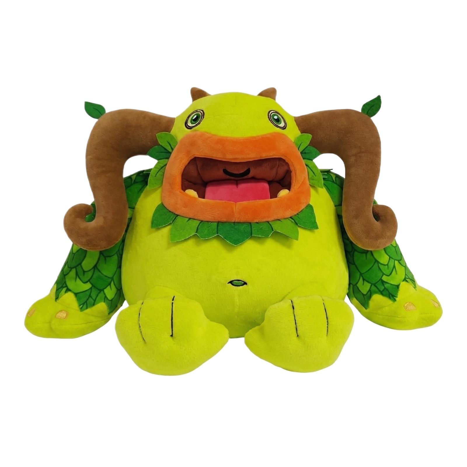Creative Plush Monster Toy Soft Stuffed Animal with Large Mouth and Curved Horns Leaf Pattern Design for Kids and Collectors One Size
Creative Plush Monster Toy Soft Stuffed Animal with Large Mouth and Curved Horns Leaf Pattern Design for Kids and Collectors One Size