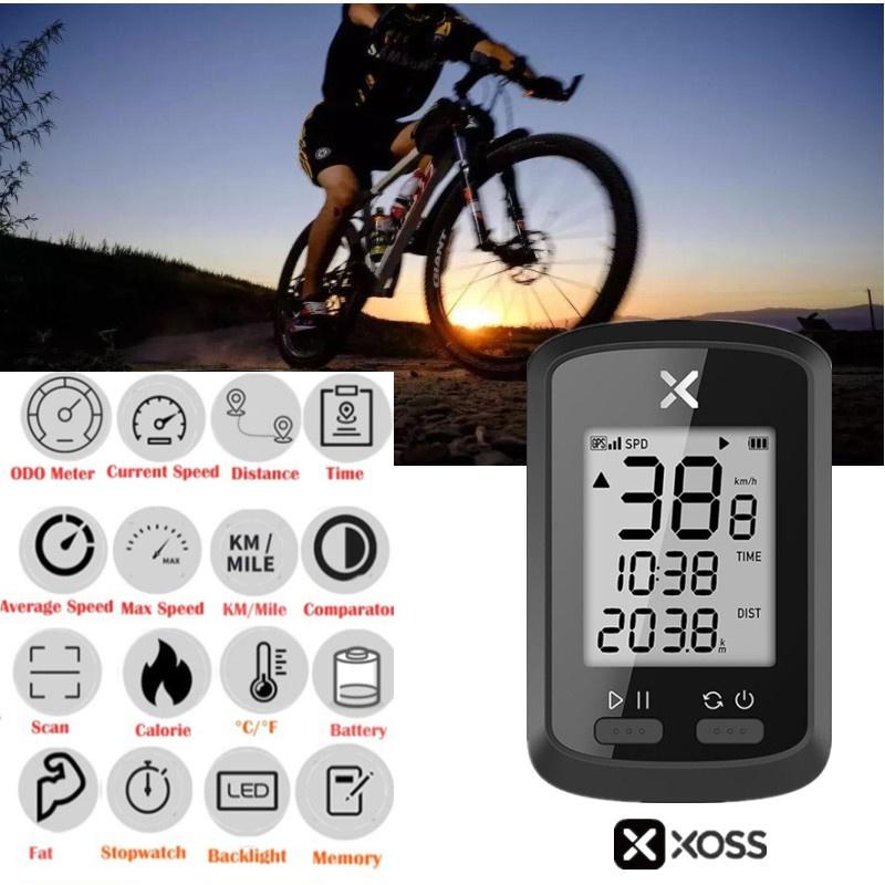 XOSS G + GPS Беспроводной велосипедный спидометр Одометр Велосипедный компьютер с ЖК-дисплеем Работает со всеми трекерами горных велосипедов
XOSS G + GPS Беспроводной велосипедный спидометр Одометр Велосипедный компьютер с ЖК-дисплеем Работает со всеми трекерами горных велосипедов