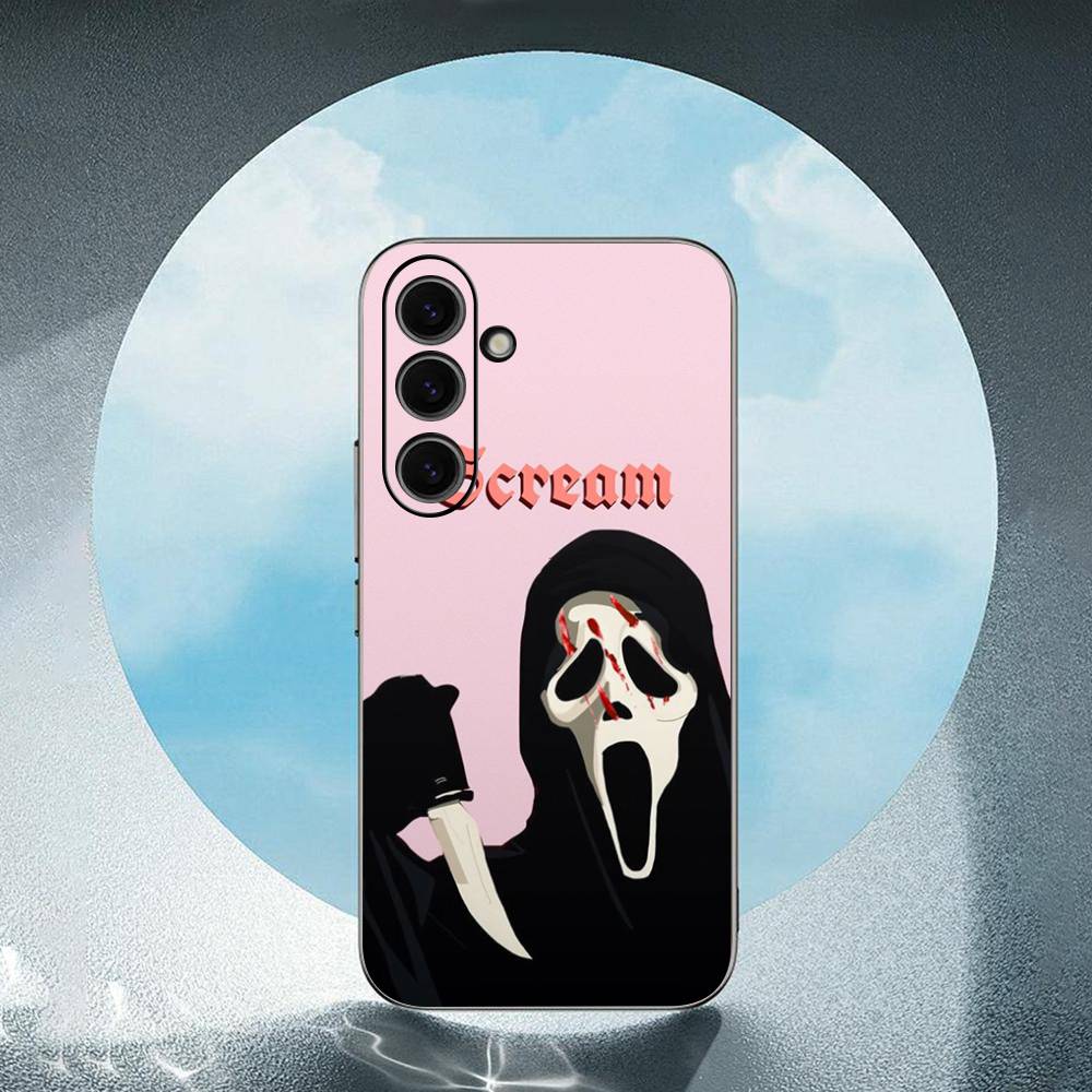 Ghostface Horror Scream Art For Samsung Galaxy S23 S24 S25 Ultra S22 Plus S21 Black Soft Case Waterproof Soft Case SamsungS20lite 5G
Ghostface Horror Scream Art For Samsung Galaxy S23 S24 S25 Ultra S22 Plus S21 Black Soft Case Waterproof Soft Case SamsungS20lite 5G