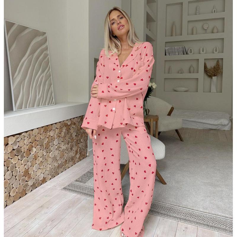 women s Loose Fit Heart Print Long Sleeve Pajama Set Soft Casual Loungewear 2 Piece Outfit Sleepwear XL
women s Loose Fit Heart Print Long Sleeve Pajama Set Soft Casual Loungewear 2 Piece Outfit Sleepwear XL