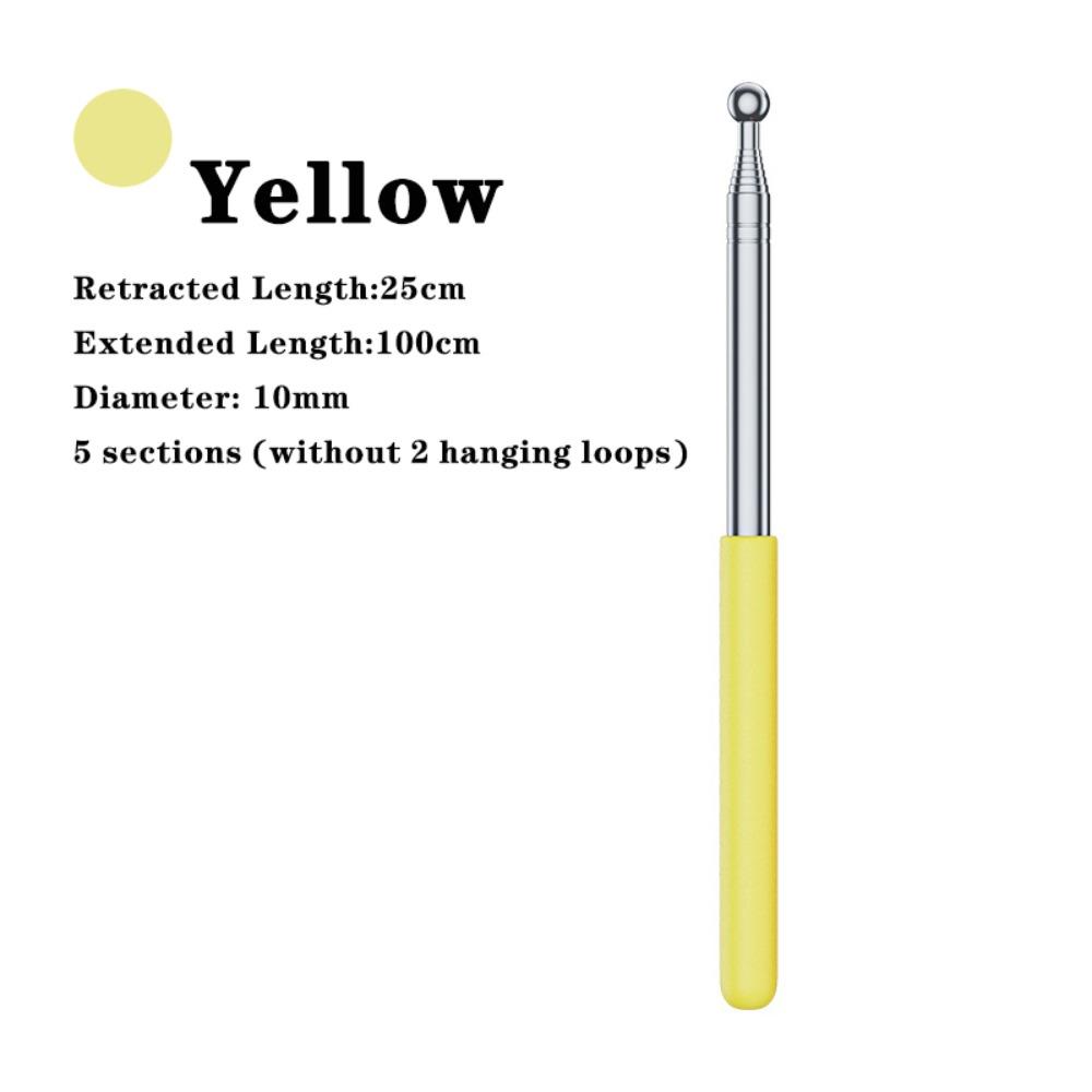 1pc Multi-functional 2-in-1 Teaching Pointer 1/1.2/1.6M Retractable Banner Pole Flagpole Tour Guide Flag
1pc Multi-functional 2-in-1 Teaching Pointer 1/1.2/1.6M Retractable Banner Pole Flagpole Tour Guide Flag