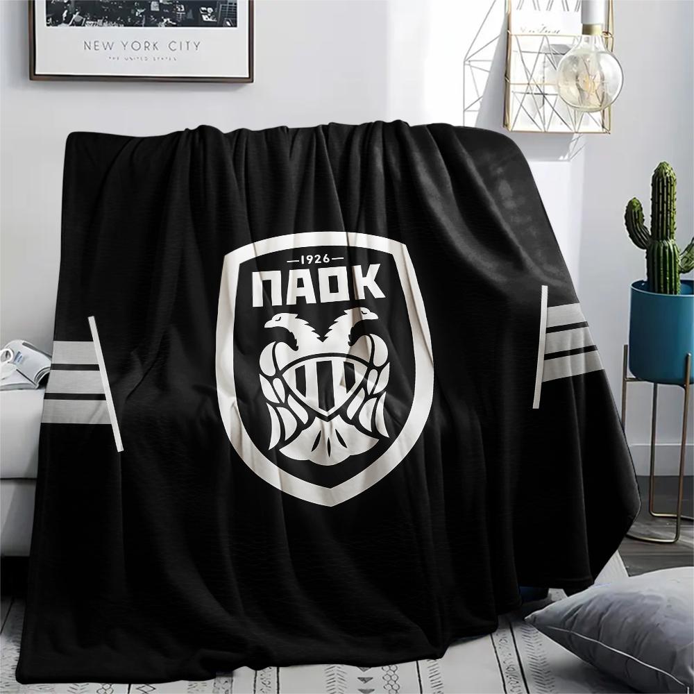 PAOK Football Team Emblem,pattern Flannel Blanket, High quality Comfortable for All Seasons, Home Decor, Warmth and Comfort, Perfect for Gifts. 80cm x 120cm
PAOK Football Team Emblem,pattern Flannel Blanket, High quality Comfortable for All Seasons, Home Decor, Warmth and Comfort, Perfect for Gifts. 80cm x 120cm