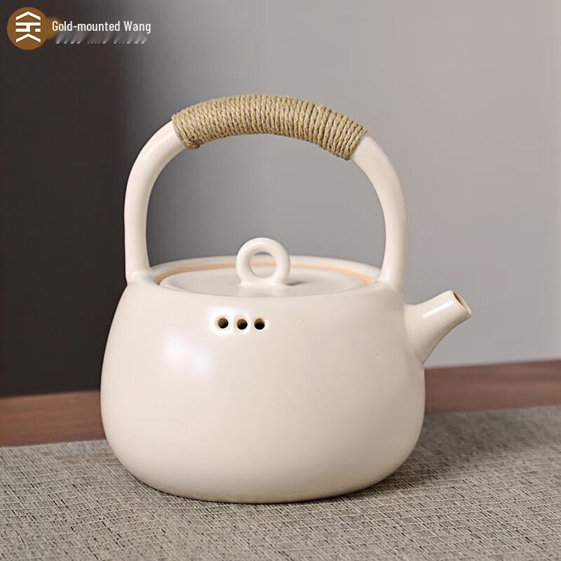 Ceramic Tea Boiling Kettle with Spout Filter
Ceramic Tea Boiling Kettle with Spout Filter